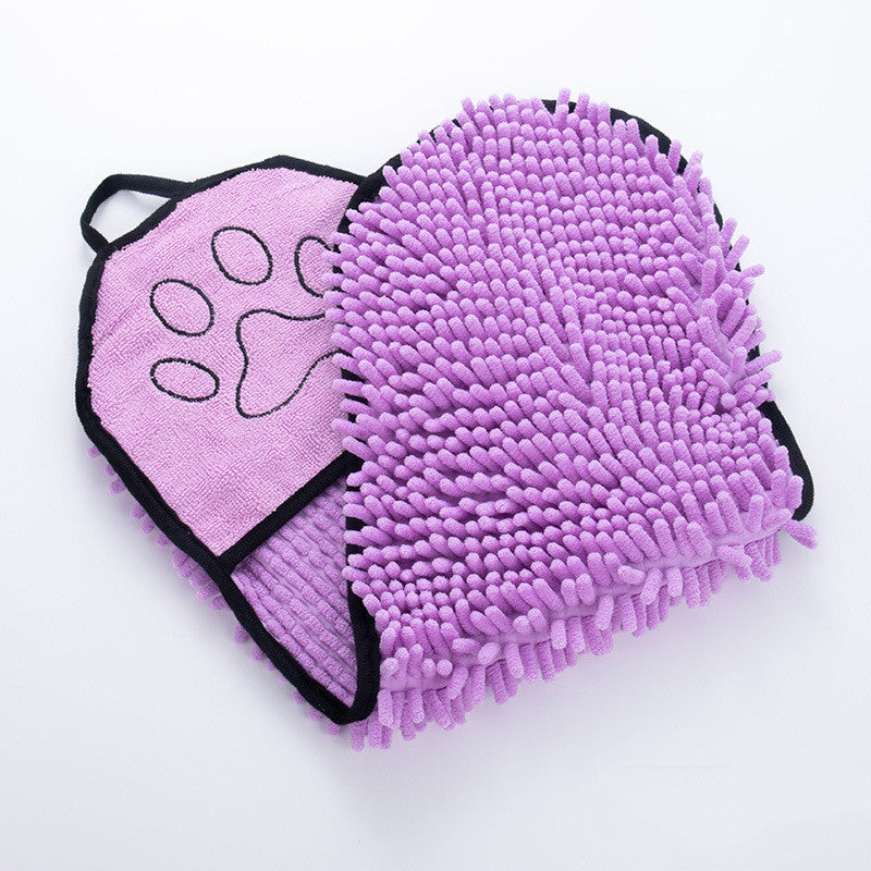 Ultra-absorbent microfiber pet towel