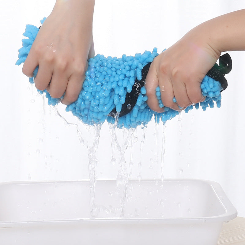 Ultra-absorbent microfiber pet towel