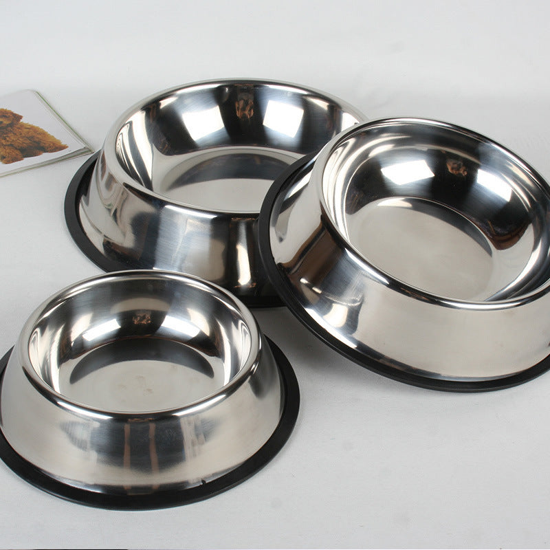 Classic stainless steel pet feeders