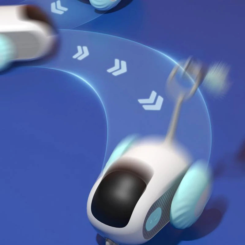 Coche Interactivo para Gatos con Control Remoto