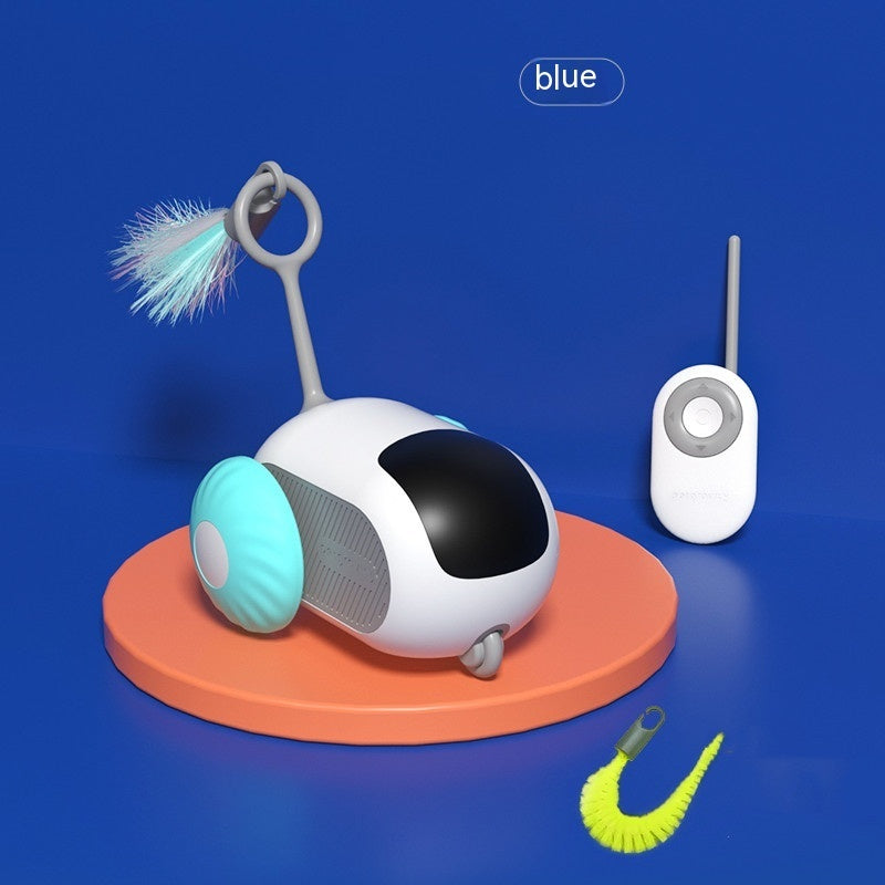 Coche Interactivo para Gatos con Control Remoto