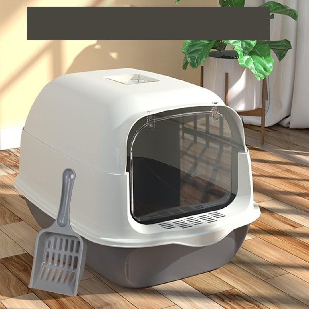 Closed Anti-Odor Litter Box for Cats