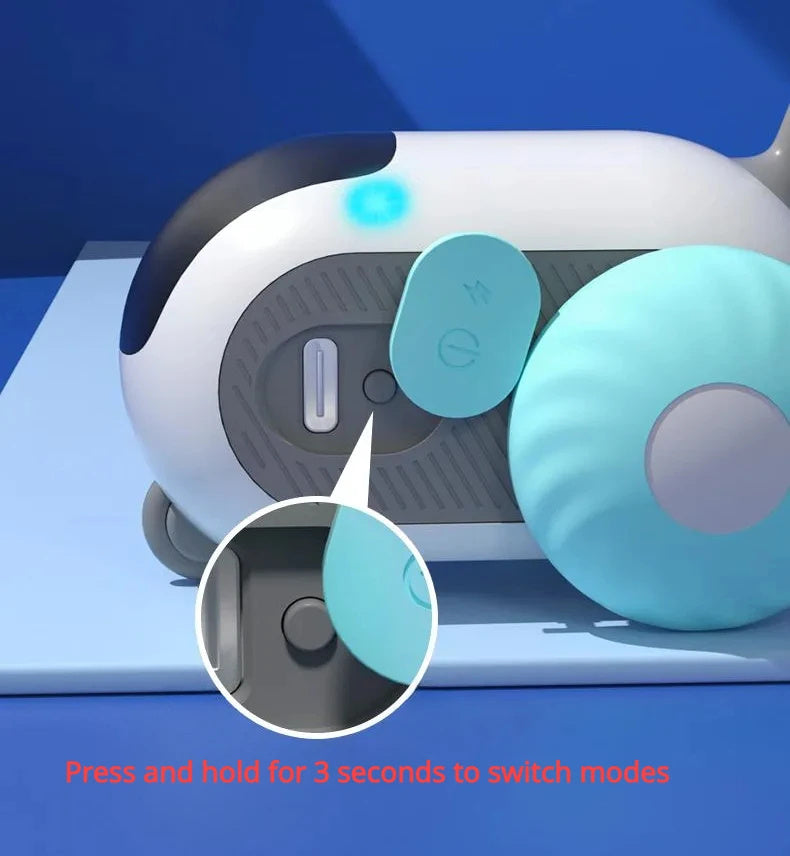 Coche Interactivo para Gatos con Control Remoto